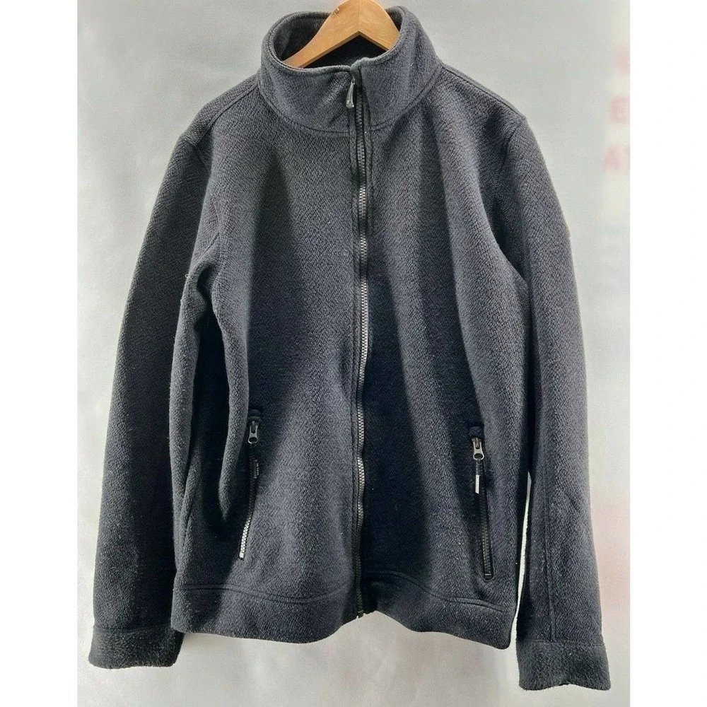 G.I.G.A DX By Killtec XL Nuako Sweater Full Zip Mock-Neck Long Sleeve Dark Blue